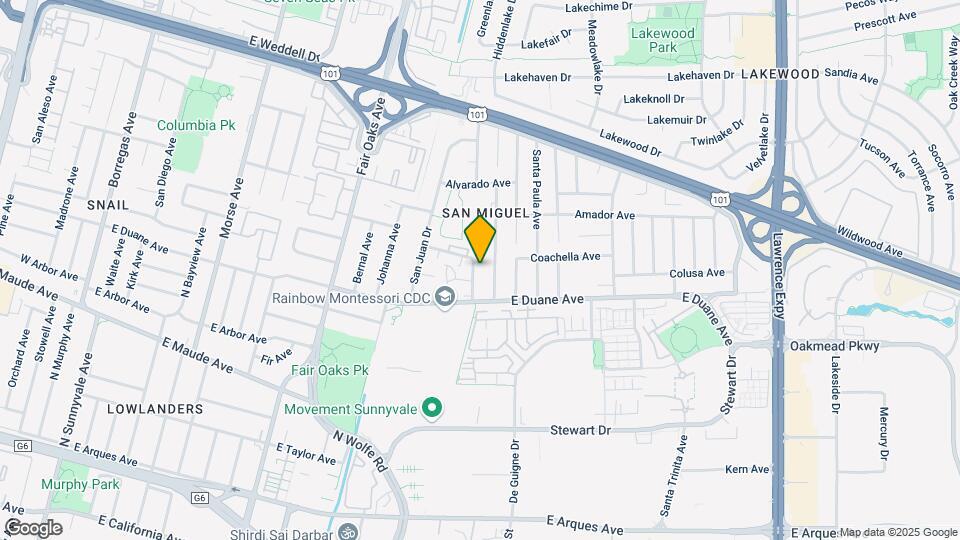 670 San Luisito Way Map and Location Details