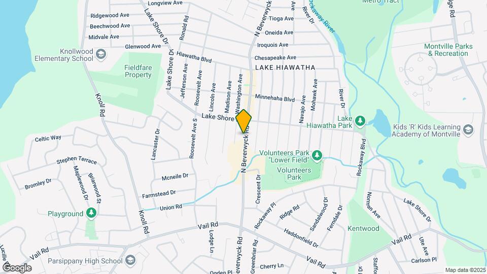 9 N Beverwyck Rd Map and Location Details