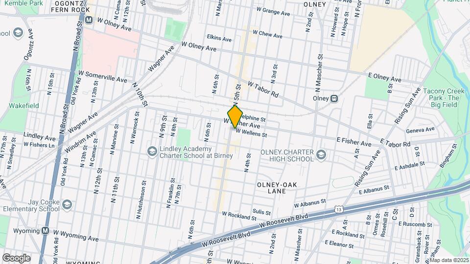 5237 N 5th St Map and Location Details