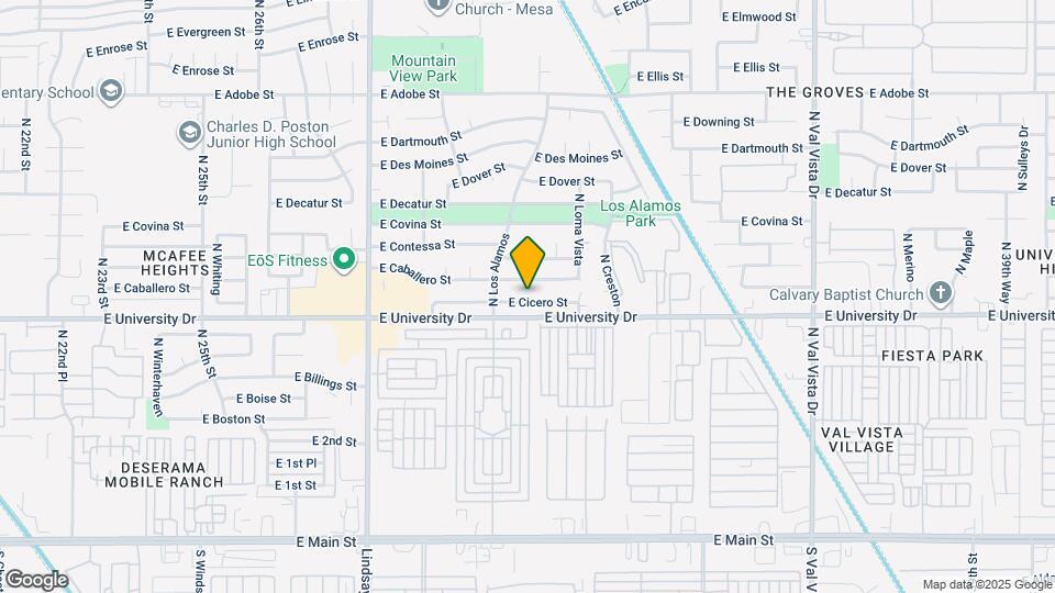 3060 E Cicero St Map and Location Details