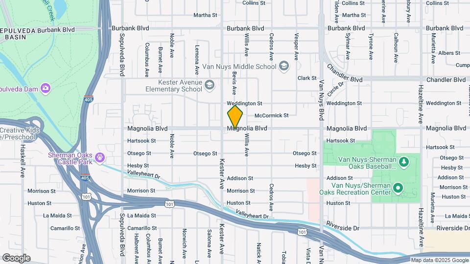 14826 Magnolia Blvd-Unit -102 Map and Location Details