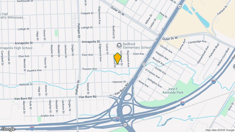 18236 Powers Ave Mapa y Detalles de la Ubicación