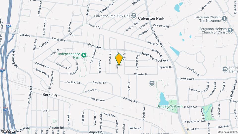 6640 Thurston Ave Map and Location Details