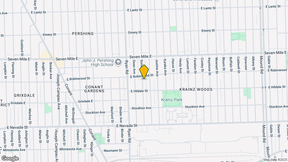 18662 Sunset St Map and Location Details