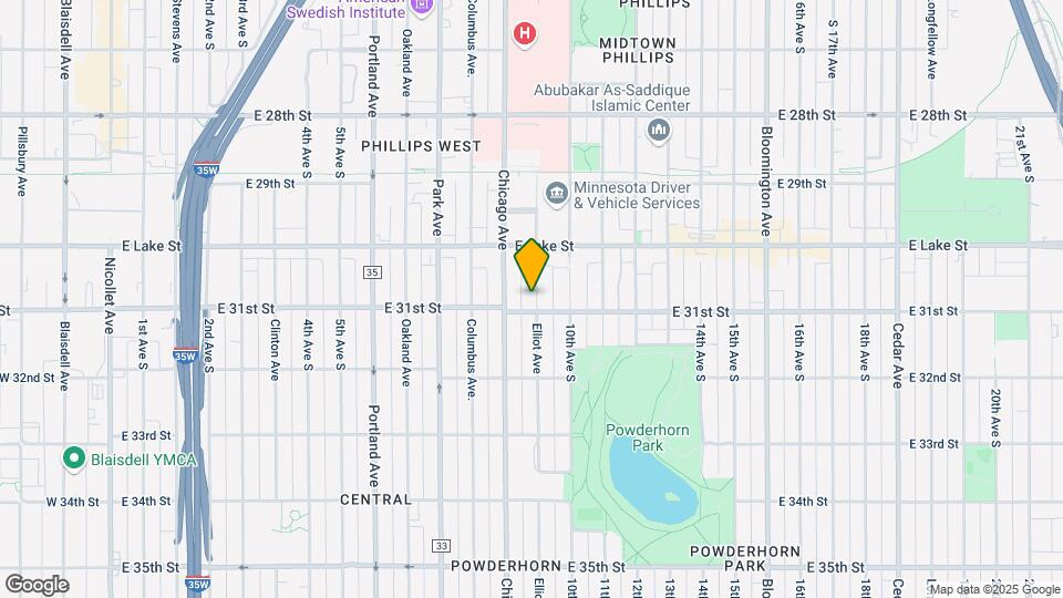 3044 S Elliot Ave Map and Location Details