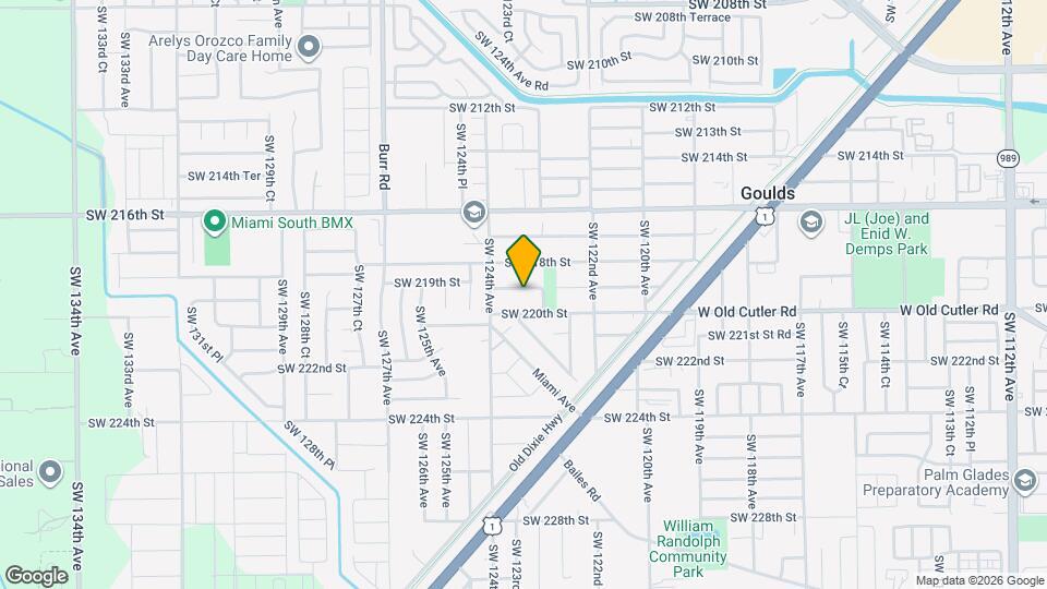 12330 SW 219th St Map and Location Details