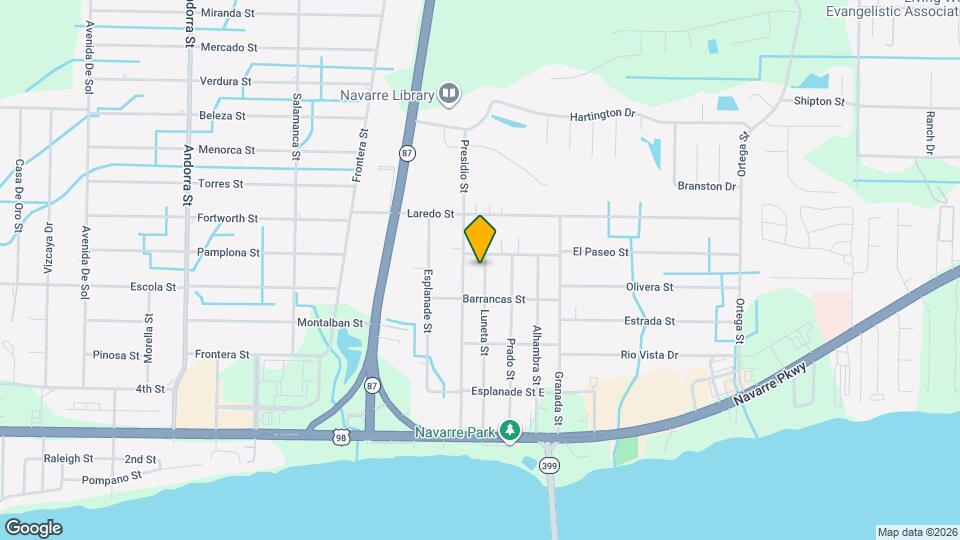 2031 Luneta St Map and Location Details