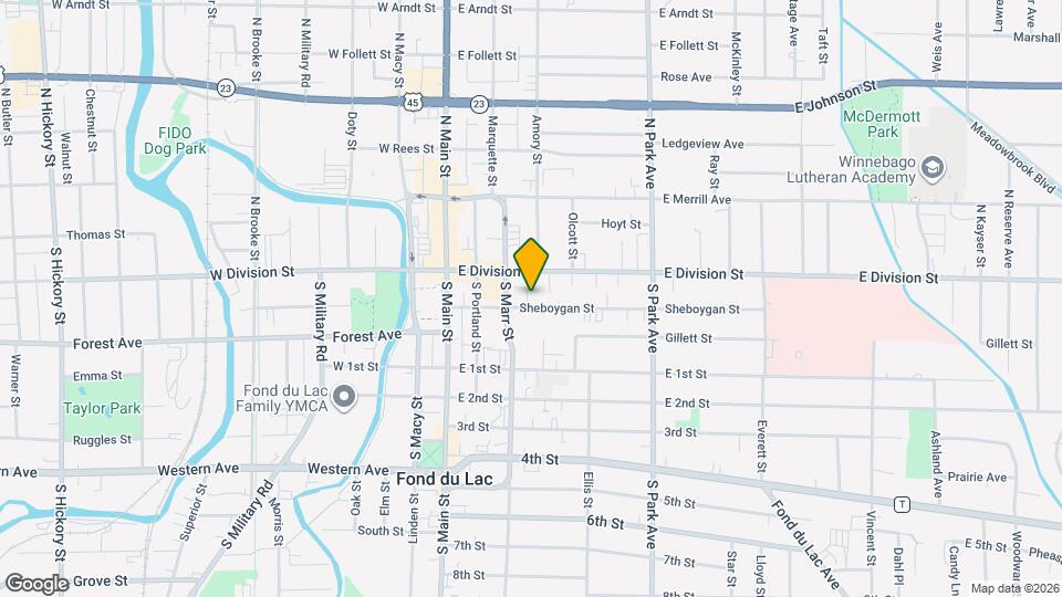 85 Sheboygan St Mapa y Detalles de la Ubicación