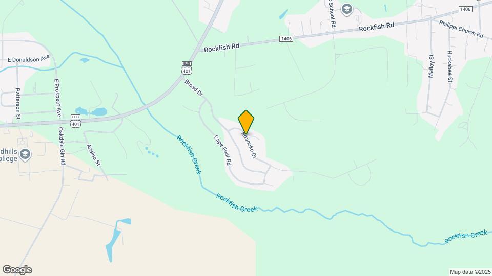 210 Roanoke Dr Map and Location Details