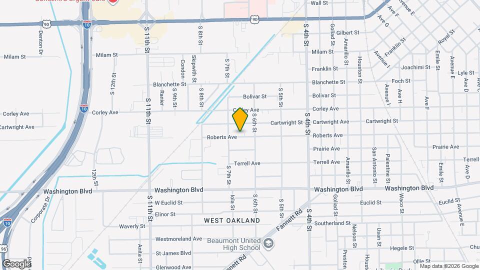 3150 Roberts Ave Mapa y Detalles de la Ubicación