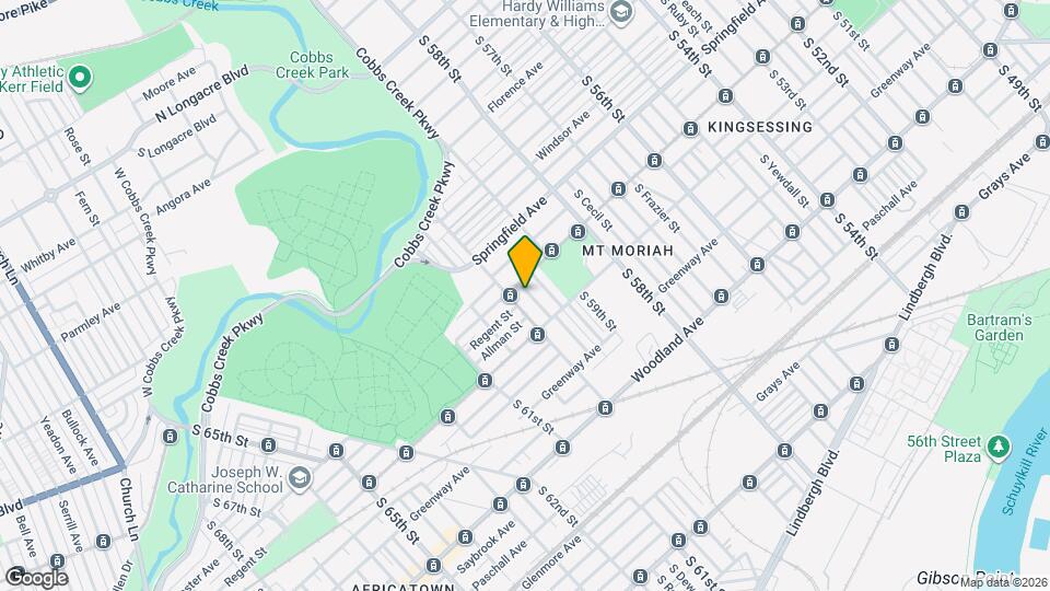 1916 S Salford St Map and Location Details