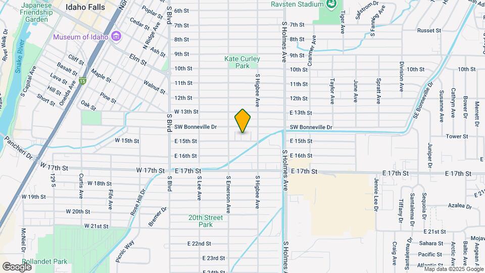 353 E 15th St Map and Location Details