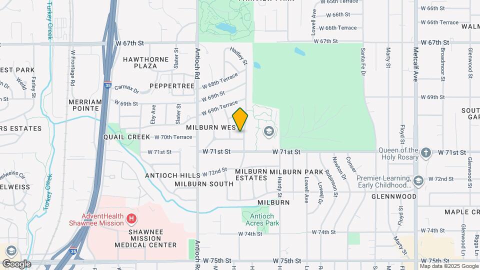 7020 Hadley St Map and Location Details