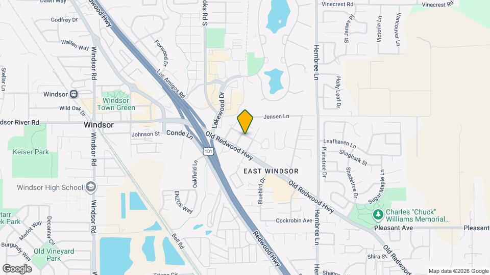 8697 Franklin St Map and Location Details