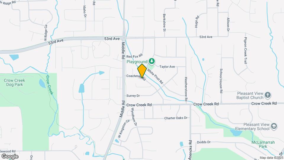 5109 Coachman Rd Map and Location Details