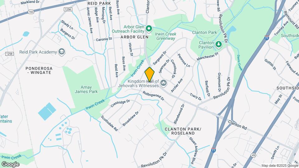 3715 Fieldcrest Rd Map and Location Details