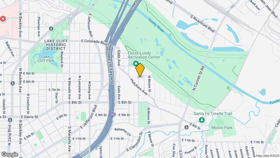 430 N Denley Dr Map and Location Details