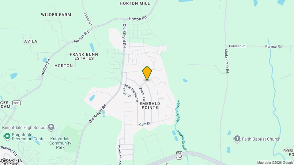 407 Morganite Ct Map and Location Details