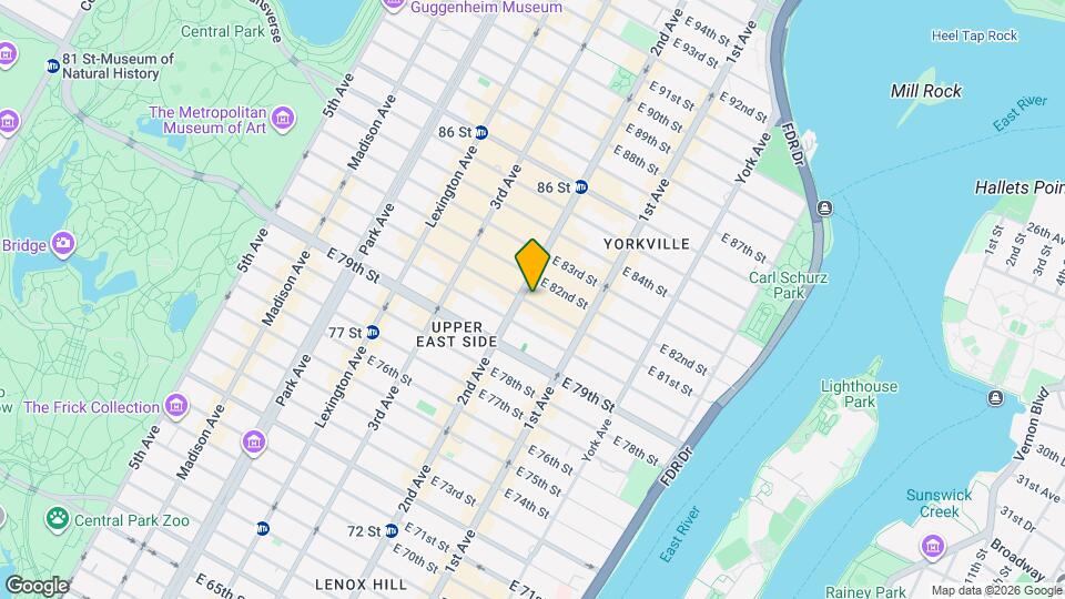 301 E 81st St-Unit -2FE Map and Location Details