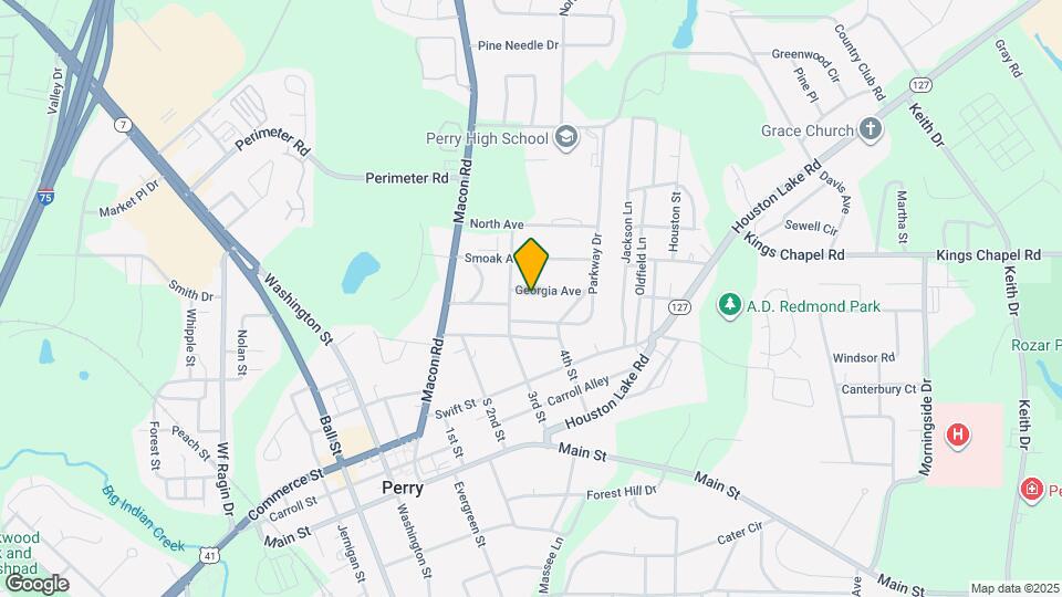 1304 Georgia Ave Map and Location Details