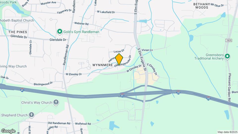 3603 Jerome Dr Map and Location Details