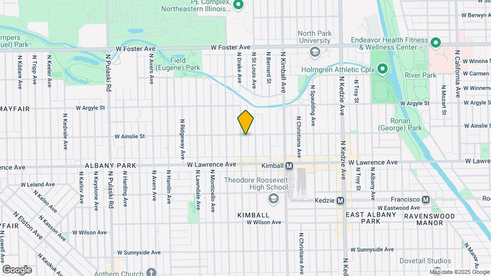 4855 N Drake Ave Map and Location Details