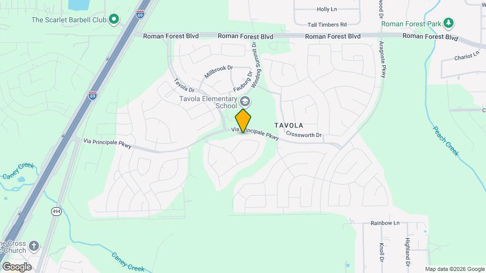 23627 Maplewood Ridge Dr Mapa y Detalles de la Ubicación
