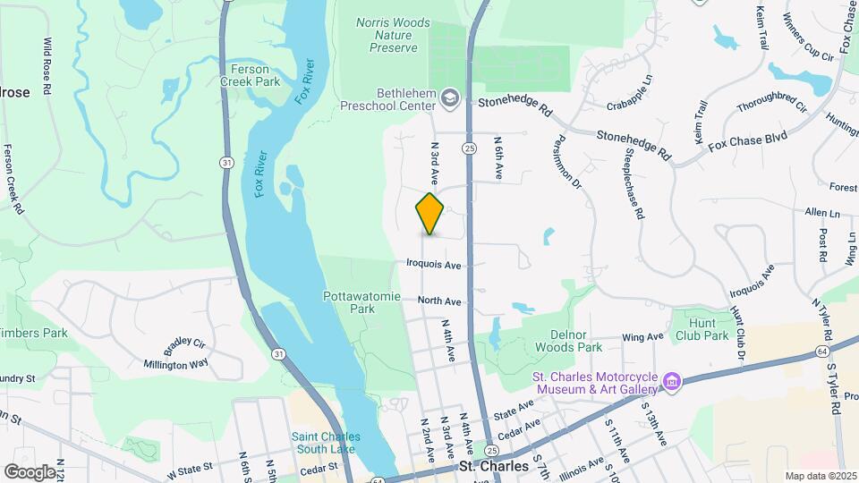 325 Delnor Glen Dr Map and Location Details