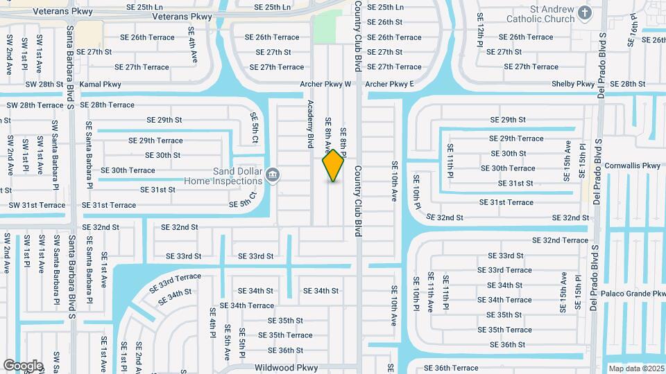 3105 SE 8th Ave Map and Location Details