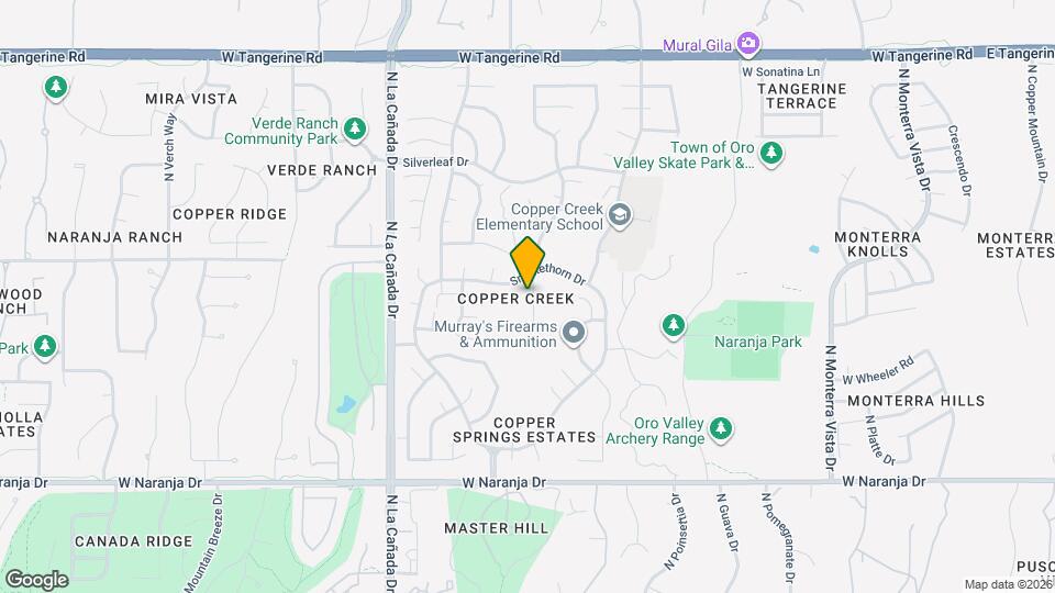 11543 N Eagle Peak Dr Map and Location Details