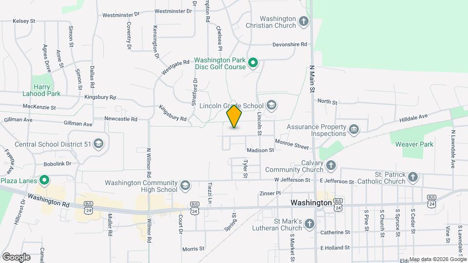 509 Monroe Street Map and Location Details