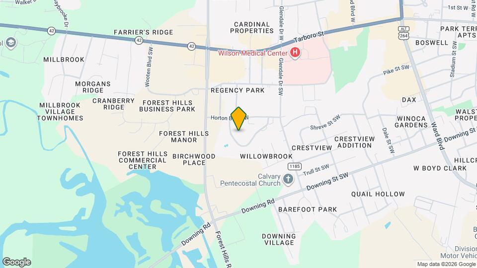 2506 St Christopher Cir SW Map and Location Details