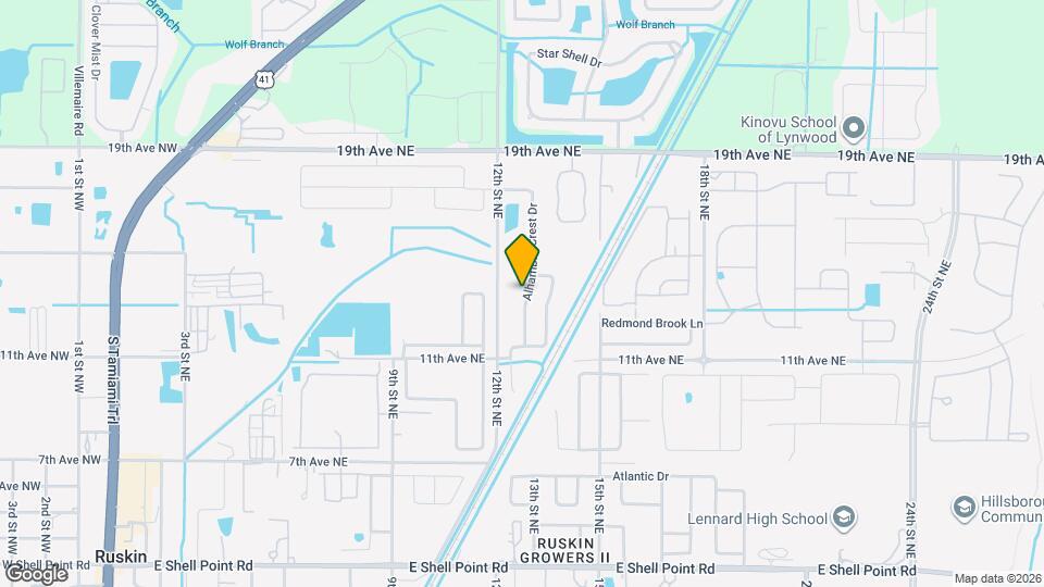 1304 Alhambra Crest Dr Map and Location Details