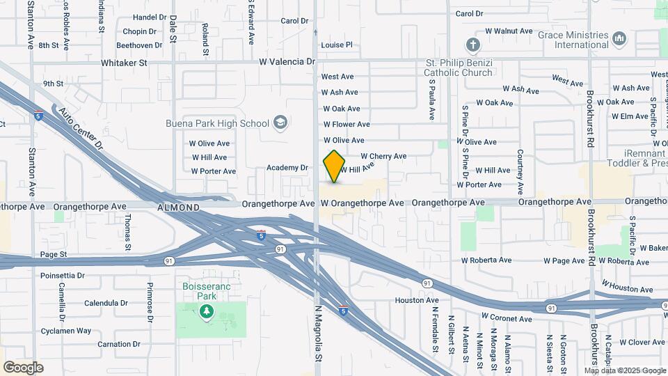 2654 W Porter Ave Map and Location Details