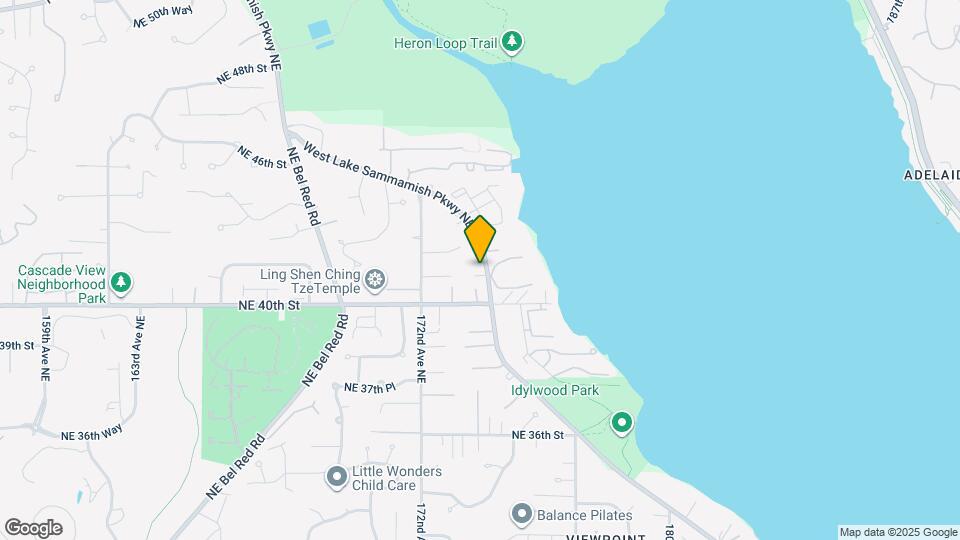 4155 West Lake Sammamish Pkwy NE Map and Location Details