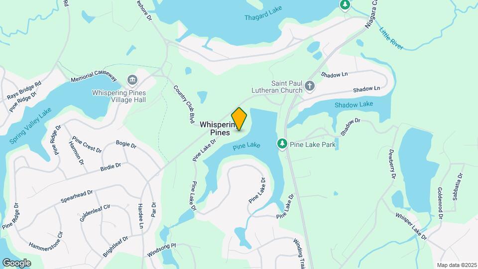 164 Pine Lake Dr Map and Location Details