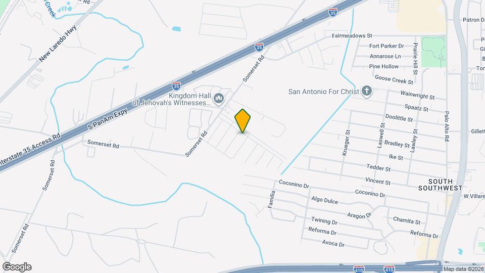 9303 Somers Bend Map and Location Details