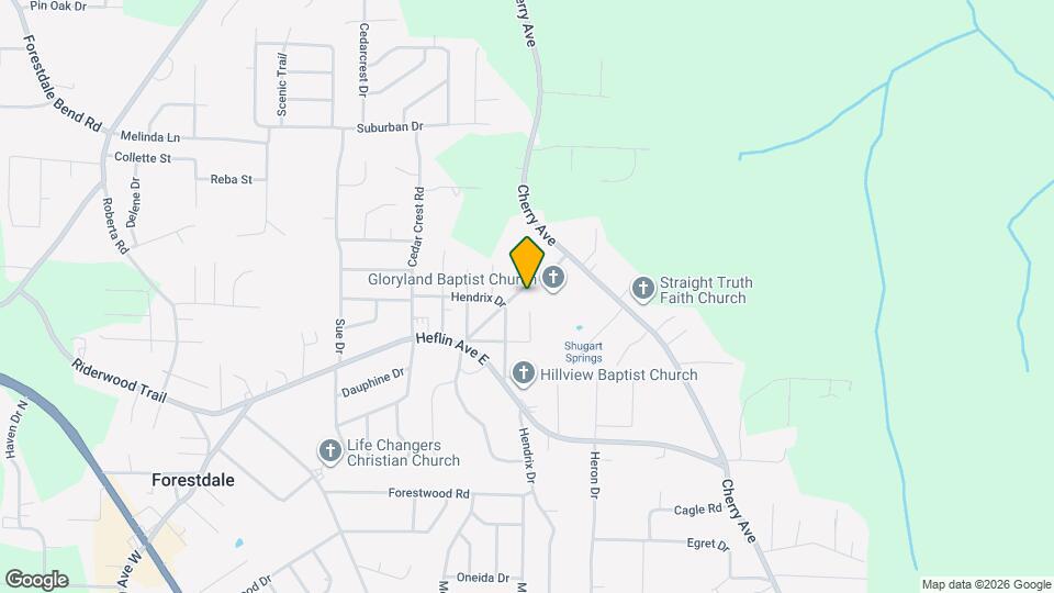 1805 Circlewood Dr Map and Location Details