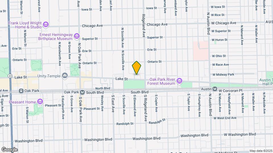 126-132 N. Elmwood Ave. and 418-426 Lake St. Mapa y Detalles de la Ubicación