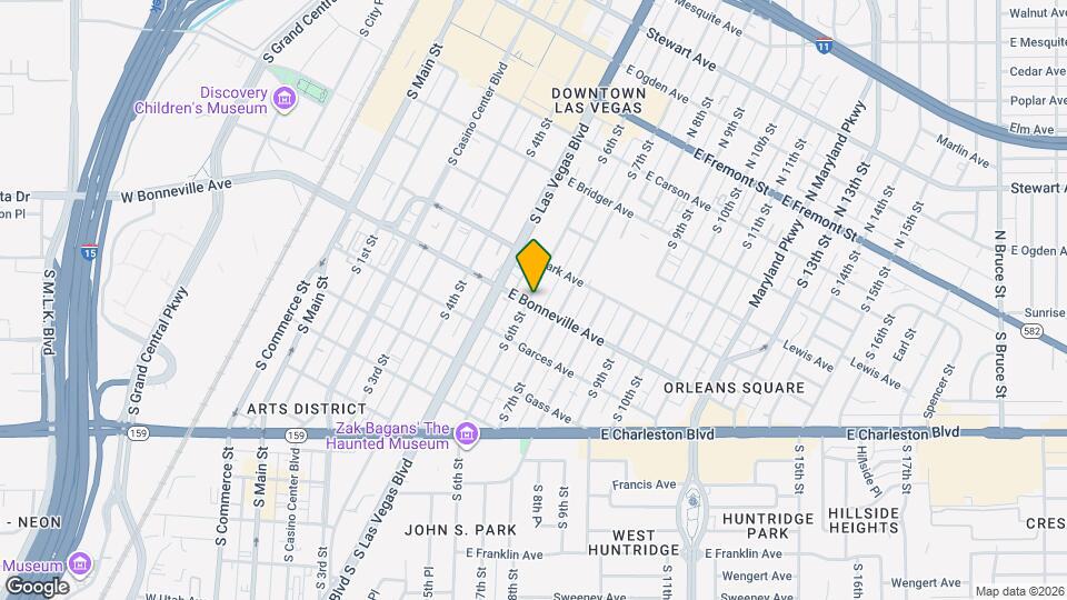 519 S 6th St, Unit 212 Map and Location Details