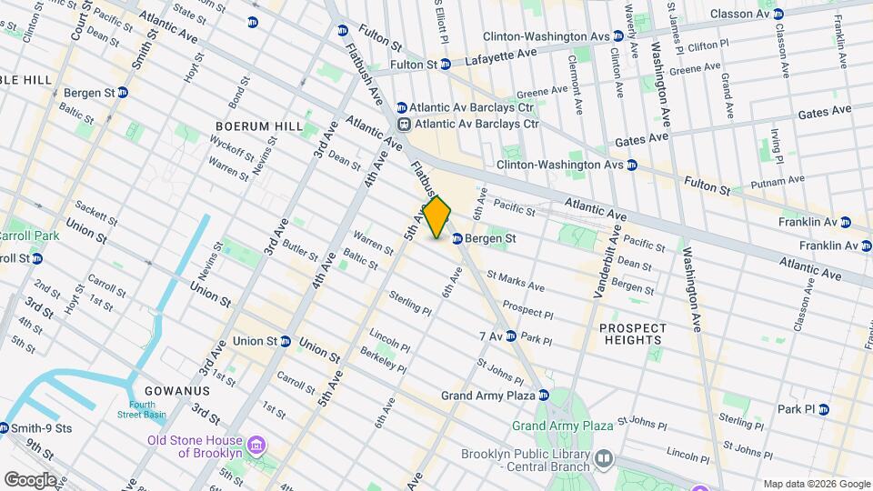 23 St Marks Ave Map and Location Details