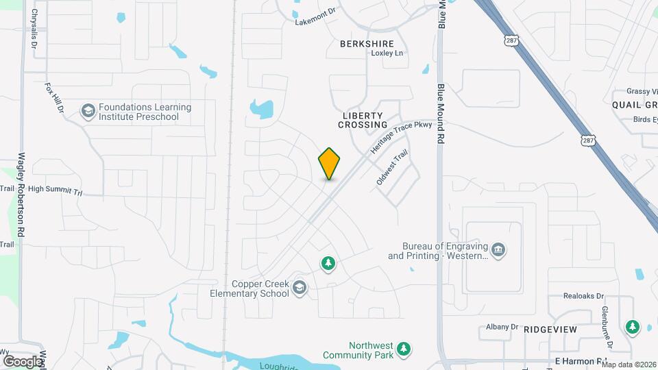 9108 Bronze Meadow Dr Map and Location Details