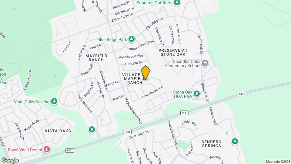 3545 Dolomite Trail Map and Location Details