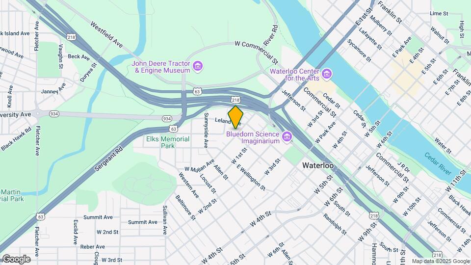 628-630 W Mullan Ave Mapa y Detalles de la Ubicación