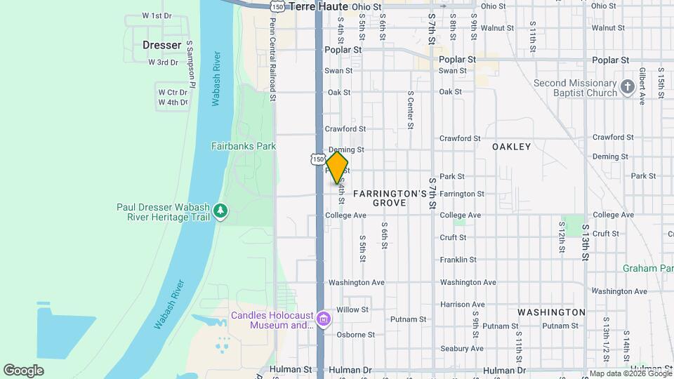 931 S 4th St Map and Location Details