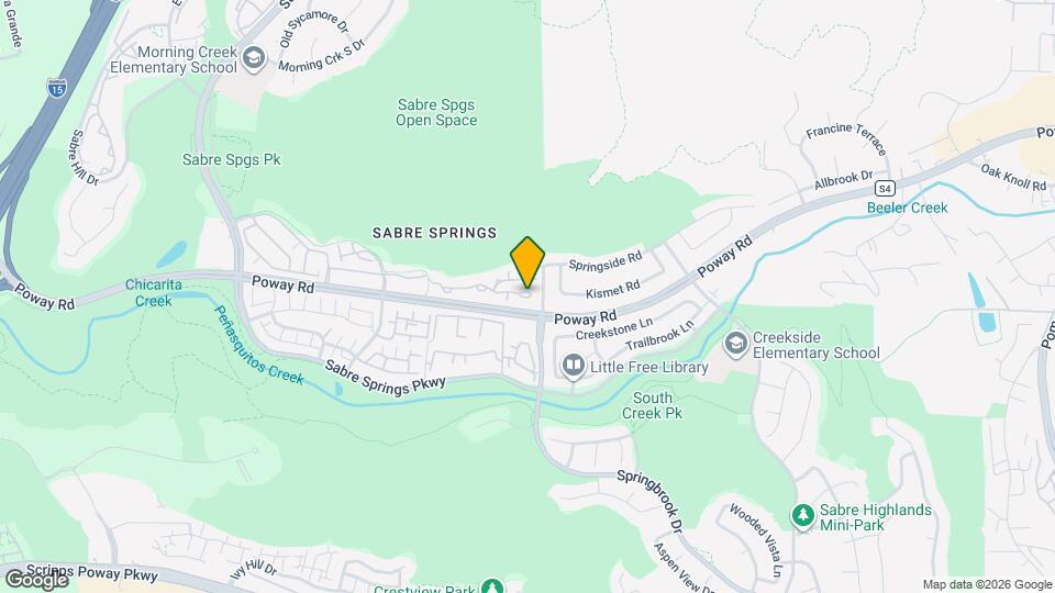 12682 Springbrook Dr Mapa y Detalles de la Ubicación