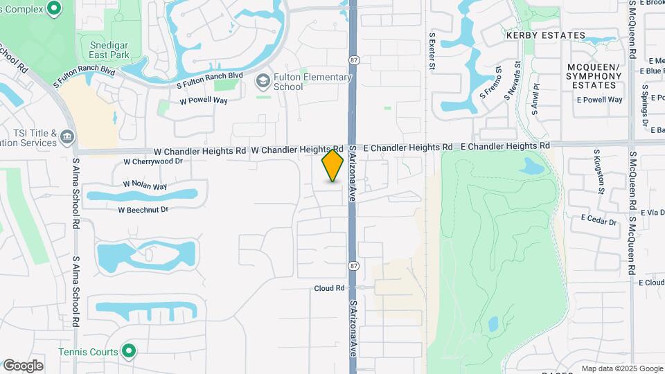 90 W Beechnut Pl Map and Location Details