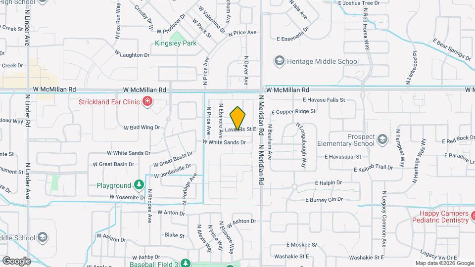 163 W Lava Falls Dr Map and Location Details