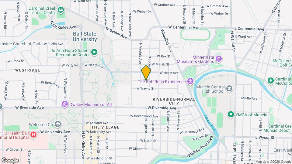 1109 W Carson St Map and Location Details