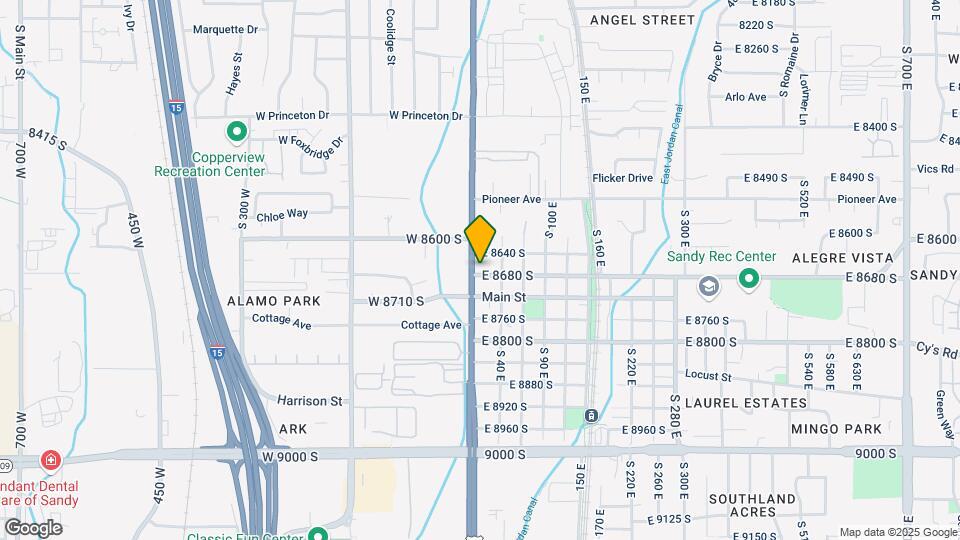 8671 S State St Map and Location Details